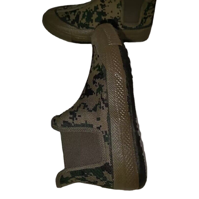 Slip-On Labor Protection Shoes, Liberation Shoes for Men and Women, Farm Shoes, Mid-High Top Work Wear-Resistant Construction Site Non-Slip Labor Protection Shoes