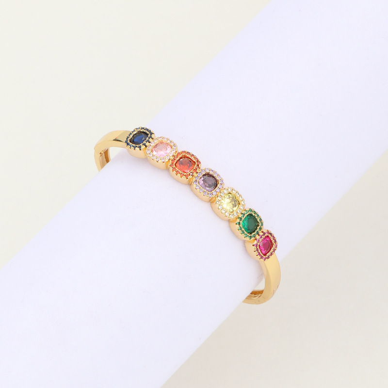 fashionable copper square women's bracelet
