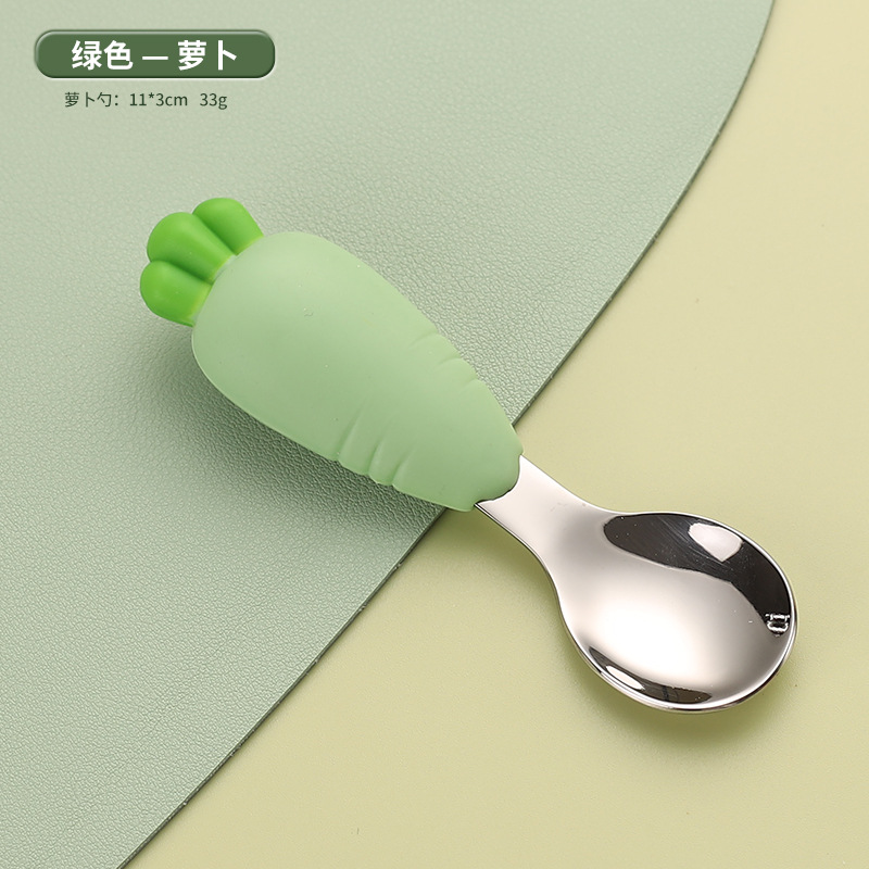 무 녹색 스푼 (opp 가방)