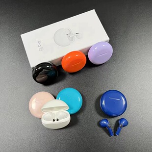 Cross-Border J6 Bluetooth Headset Pro6 Bluetooth Headset Sports Tws Wireless Binaural Game Touch Macaron Headset
