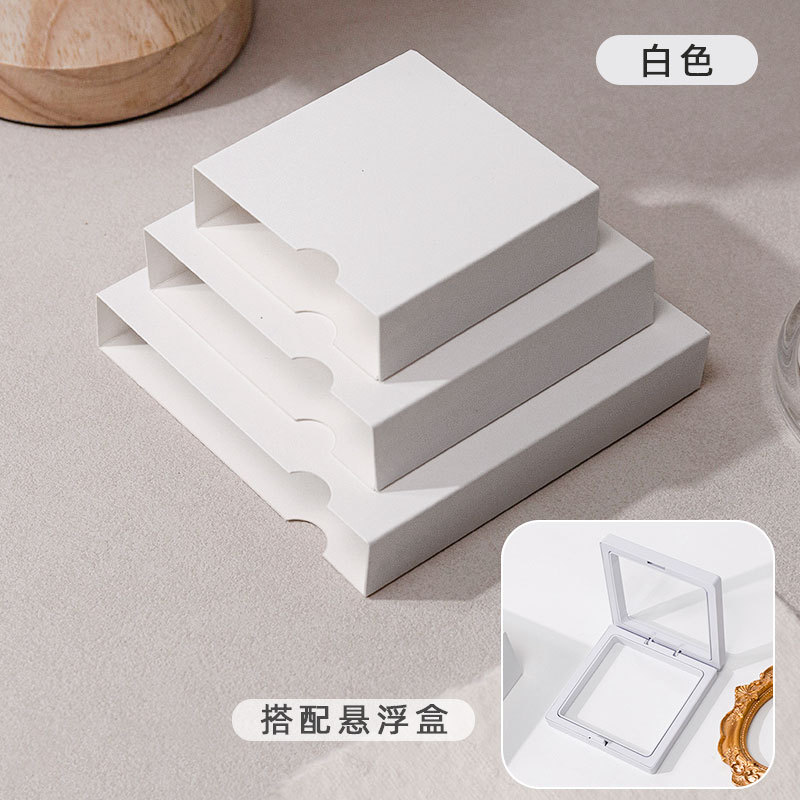 Cubierta de papel blanco (incluida la Caja de suspensión); 7*7*2cm