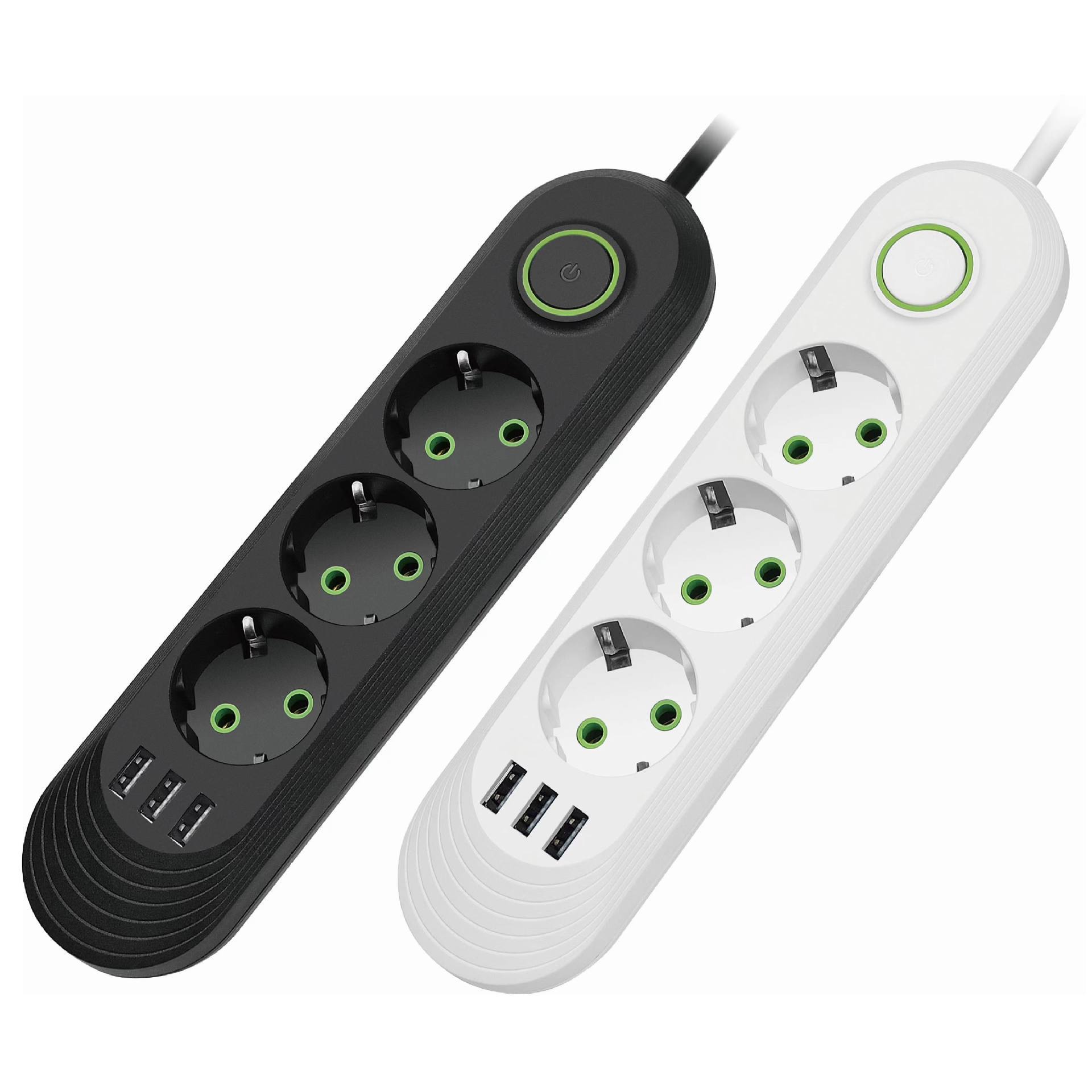 Dos conectores redondos dos pines redondos estándar europeo agujero europeo agujero europeo enchufe USB fábrica de enchufe