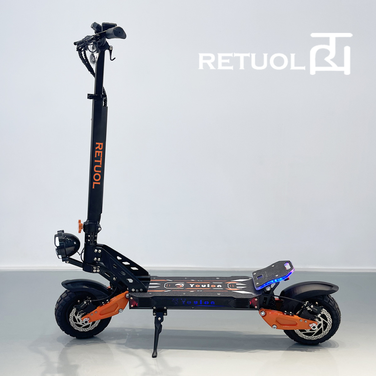 Retuol 10.5-Inch 60V Dual-Drive Electric Scooter Foldable Mobility Scooter Portable Dropshipping