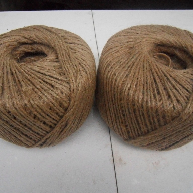 厂家供应捆绑甘蔗黄麻绳小球，3股4股，1斤~2斤内均可定