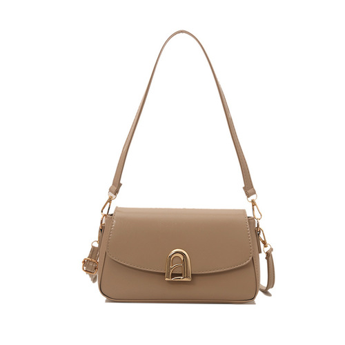 2025 New Summer Plain Color Simple Fashion Women's Handbag, Versatile Shoulder Bag or Crossbody Bag, Plain Color Women's Small Square Bag