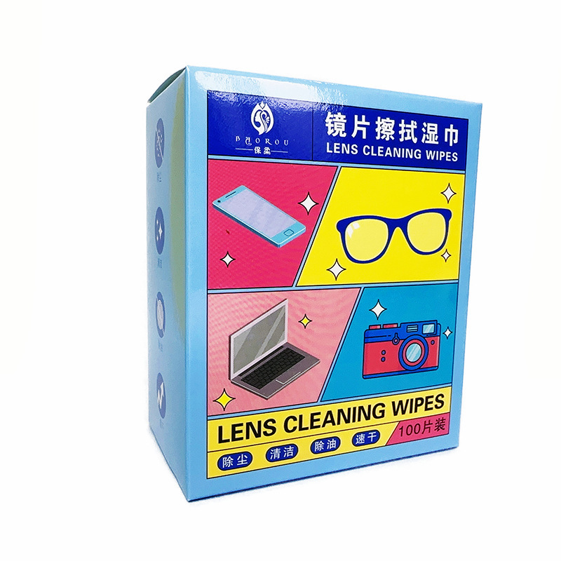 眼鏡ウェットティッシュ卸売り工場レンズ拭きウェットティッシュ使い捨て除霧ウェットティッシュ洗浄消毒速乾無粘|undefined