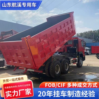 Yük maşınları Howo Howo Rear-Turning Dump