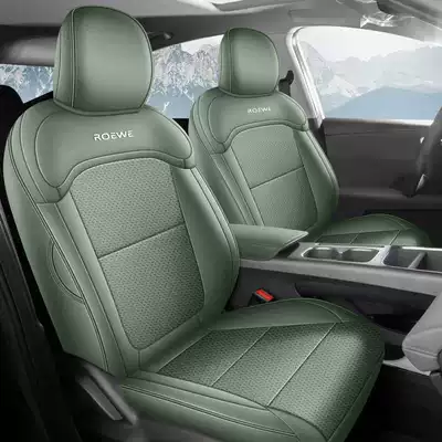 2026 Roewe D6 car seat covers, available for the 450 Premium Edition, Smart Edition, and 520 Comfort Edition, with all-season, fully enclosed seat cushions (Modelə uyğun (Original) oturacaq örtükləri) - fairy-green-standard-edition-note-the-model-year-front-row-fully-covered-rear-row-partially-covered