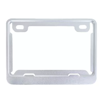 plate frame, License plate holder/license plate holder - silver-cutout