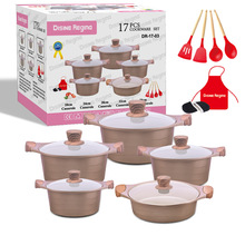 17cookware setװòճnon-stick Gas Cooker