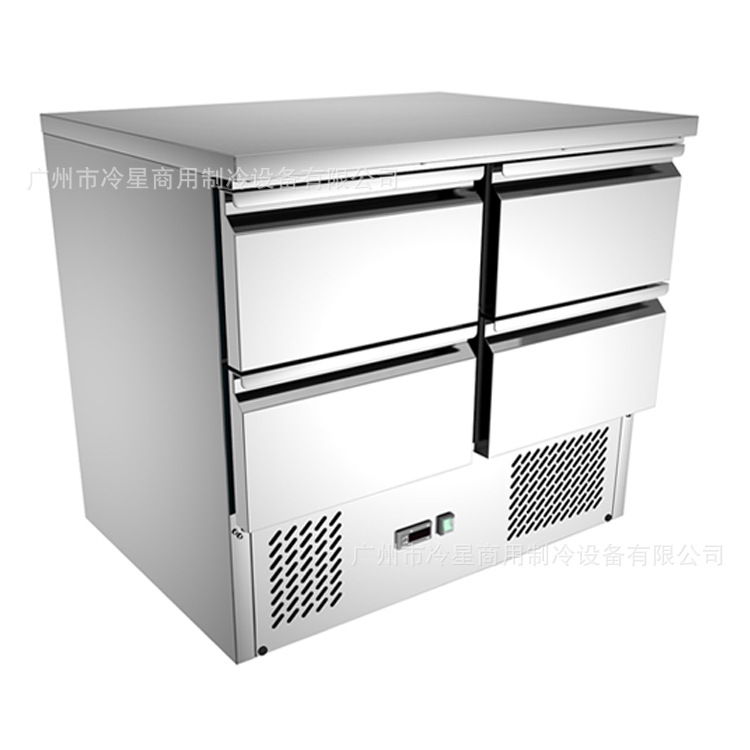 下置机组抽屉式冷藏工作台ome冰柜商用操作台 风冷220V60hz冰箱