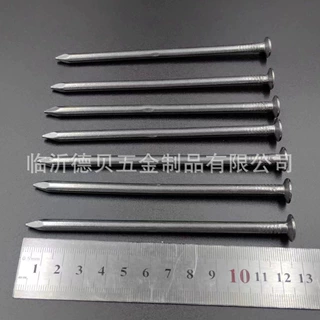 工厂供应抛光5英寸铁钉纸箱包装木工圆钉非洲南美北美美式风格