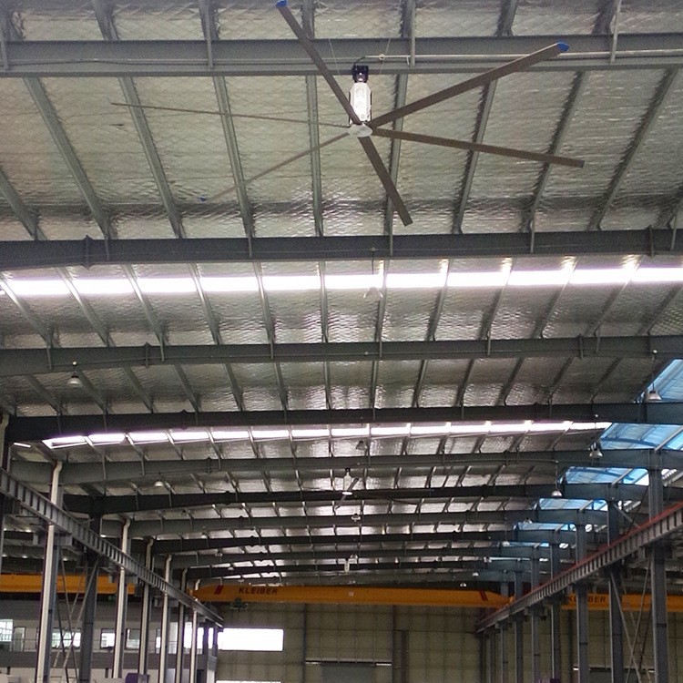 厂家批发环保大吊扇 节能吊扇 生产防城港工业风扇 排烟大风扇