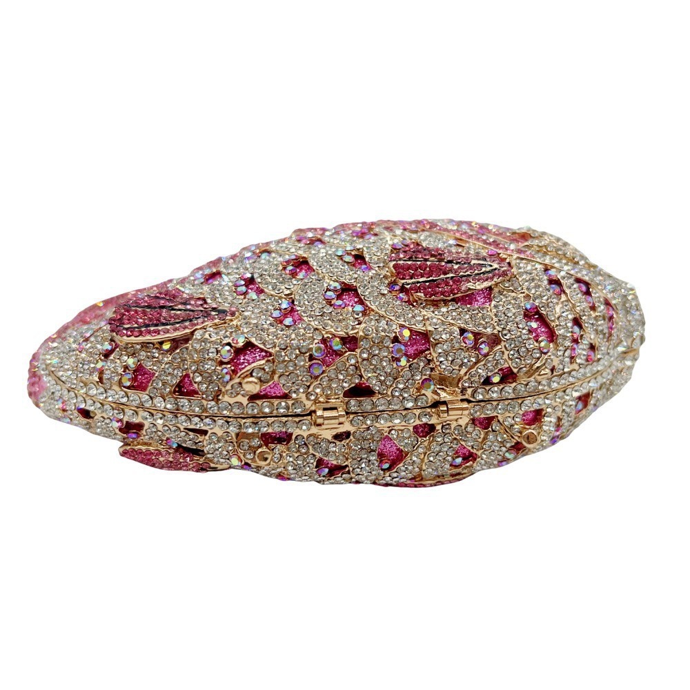Clutch bag carpa transfronteriza diamantes paquete de banquete paquete de cena paquete de diamantes huecos bolsa de mano de mujer