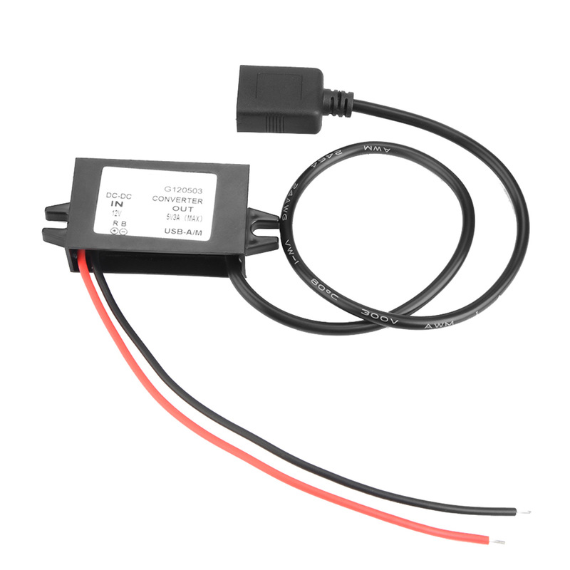 12V to 5V 3A Car Power Converter Step-Down Dc Module Dc 12V to 5V with USB 12V to 5V 3A Car Power Converter Step-Down Dc Module Dc 12V to 5V with USB