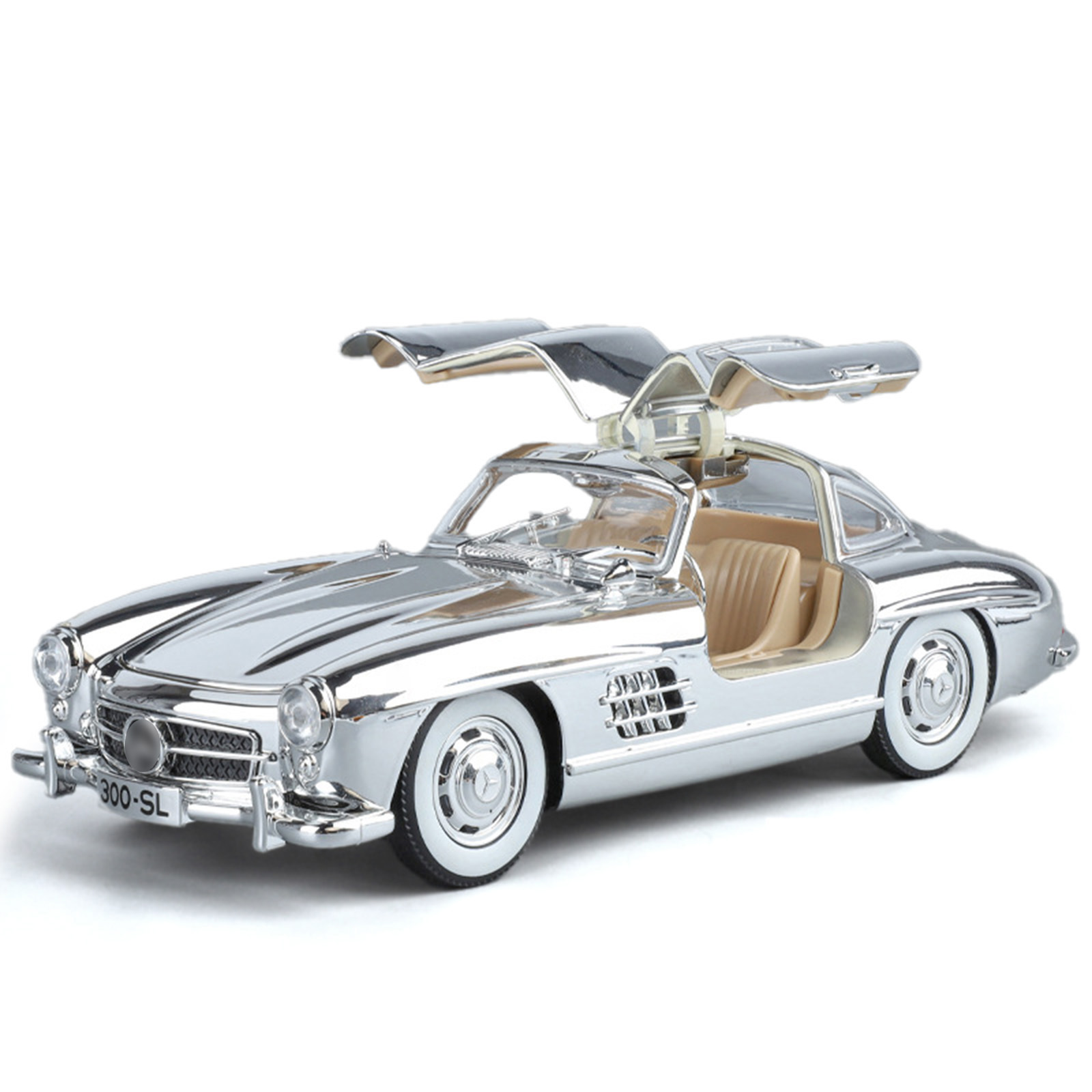 1 / 24 modelo de aleación Ben 300SL retro coche clásico moda juegos de decoración para el hogar recomienda regalos transfronterizos