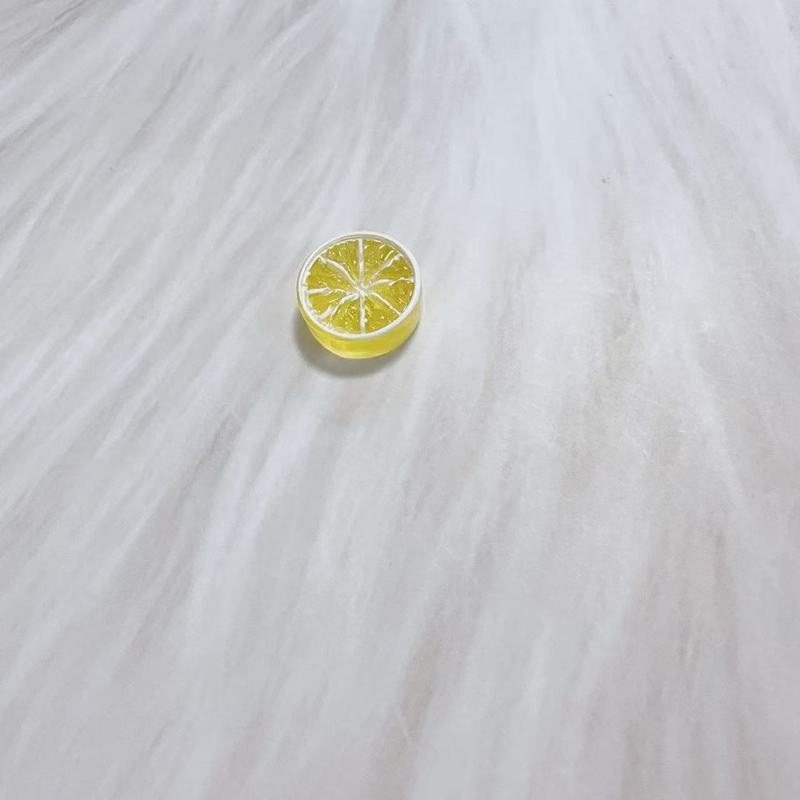 模擬夏のフルーツスライス diy クリーム接着剤ヘアピンヘッドロープキーホルダー靴水カップ樹脂アクセサリー材料卸売|undefined