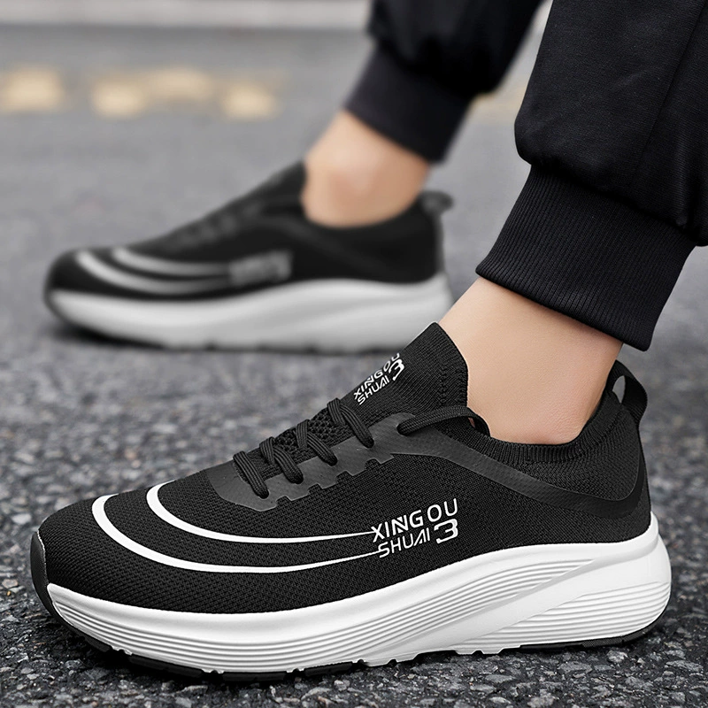 Summer breathable sports shoes, for running, plus size