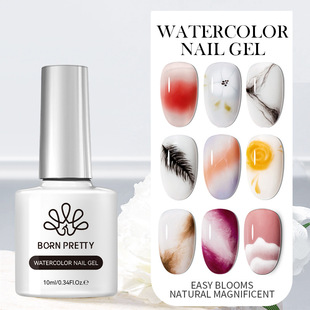 BORN PRETTY new nail art blooming glue Japanese-style transparent marble ink blooming Liquid Nail Polish glue