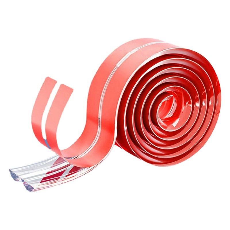 Новая прозрачная полоса для предотвращения столкновений W-типа 10 мм * 2,0 мм Бесплатная защитная полоса для детей от ударов
