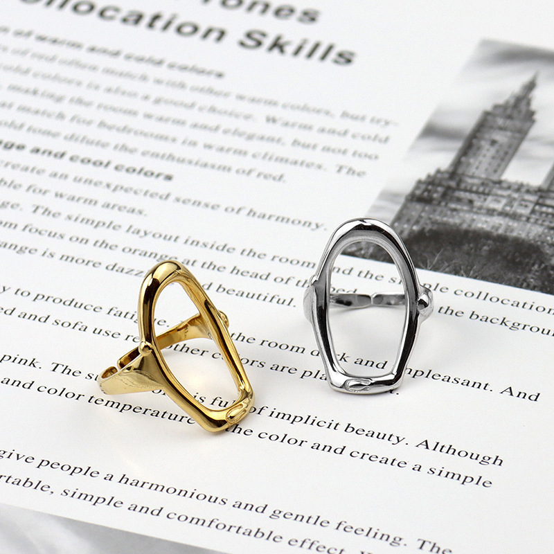 Korean style college style fashion hollow open ring wholesalepicture19