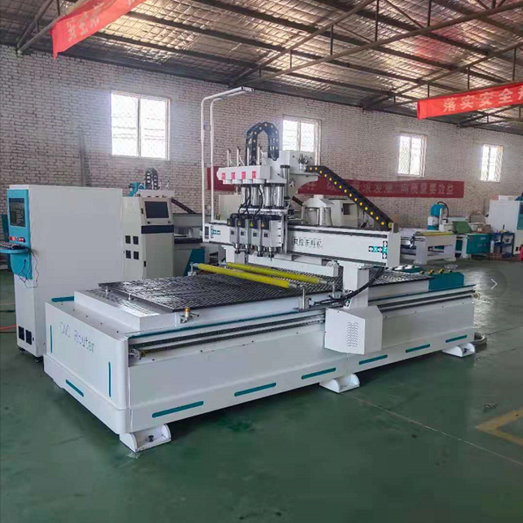 厂家直销首单优惠全屋定制数控四工序开料机板式家具衣柜雕刻机