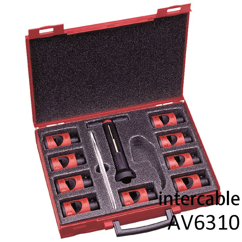 主绝缘层电缆剥皮器高压线缆钳AV6310剥线钳旋转剥皮钳