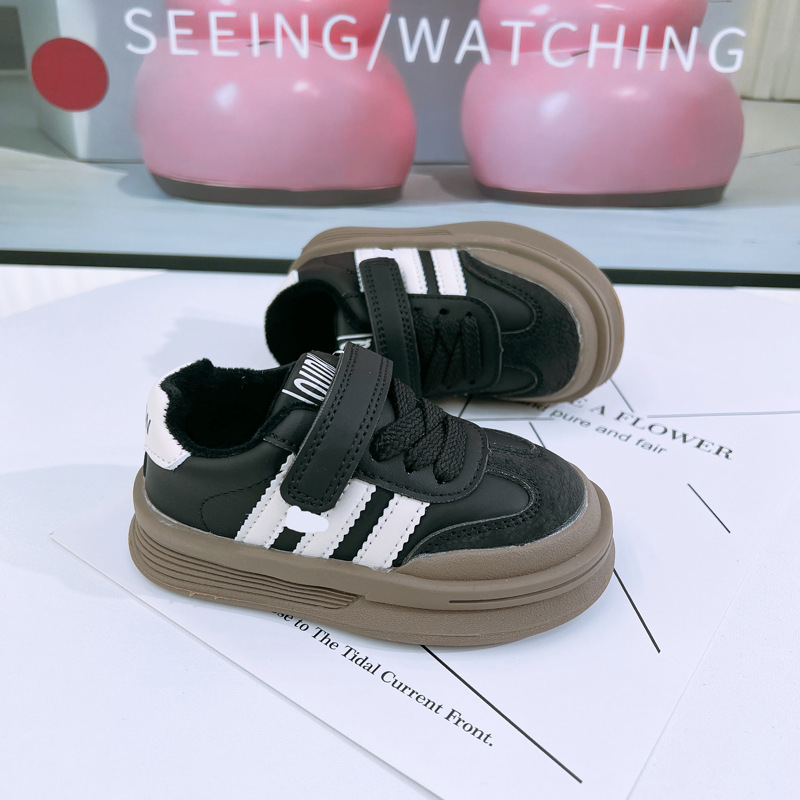 Tavola per bambini taglio basso, scarpe sportive per ragazze nuove autunno e inverno 2023, due suole morbide in cotone,_voghion.com