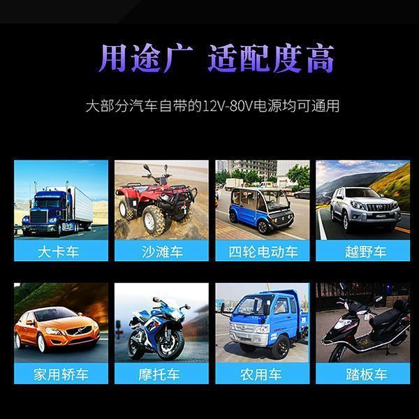 Truck Led Spotlight 12V24V Super Bright Excavator Agricultural Vehicle Car Forklift Headlight Reversing Light Modified Fog Light