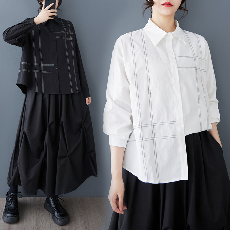 Spring retro long-sleeve