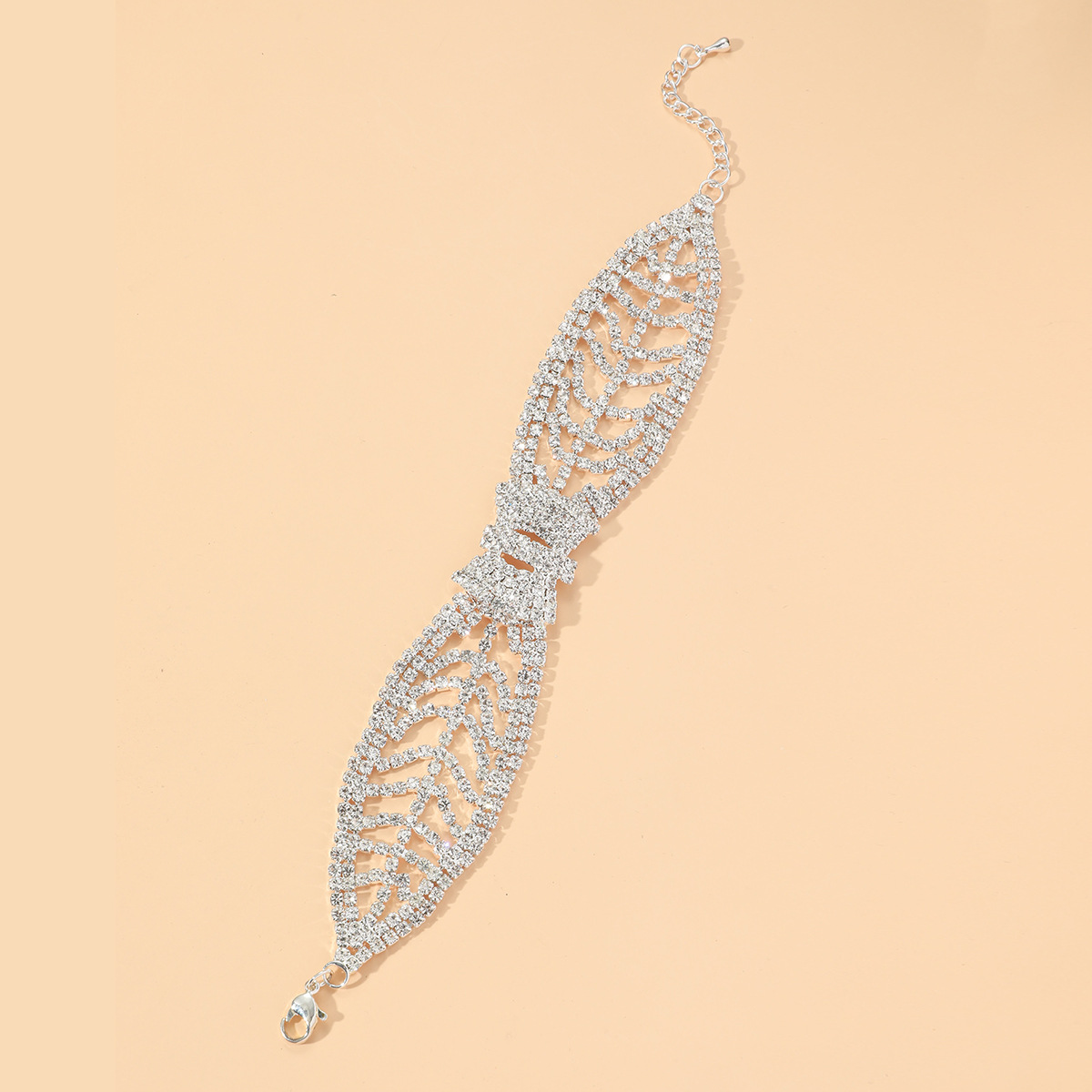 nuovi braccialetti di strass alla moda braccialetti di vendita calda braccialetti con catena a fiocco gioielli da inviare regali agli amici_voghion.com