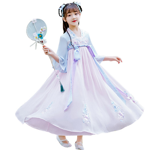 Girls chinese hanfu film drama cosplay Chinese Style Fairy princess dresses girls chinese traditional costumes 