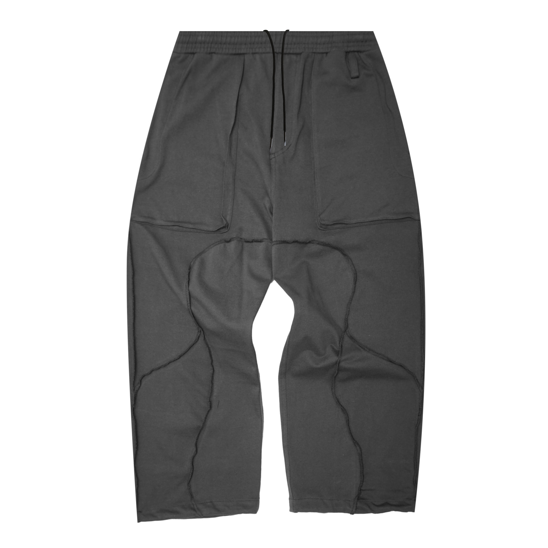 Pantalones Largos Deportivos con Empalme Retro para Hombre de Poliéster Absorbente de Humedad para Ocio y Correr