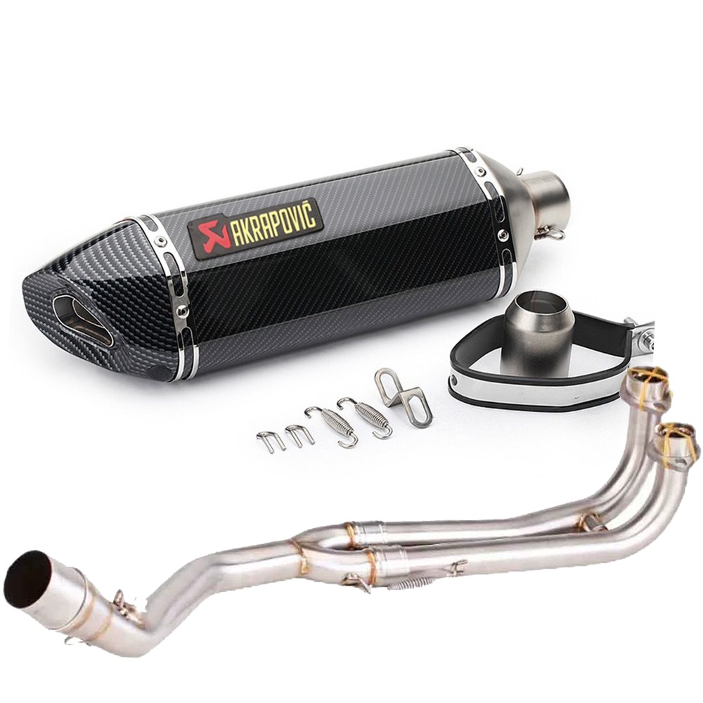 Tmax Scooter Modified Front Exhaust Pipe Stainless Steel Suitable for Tmax500/Tmax530 08-16