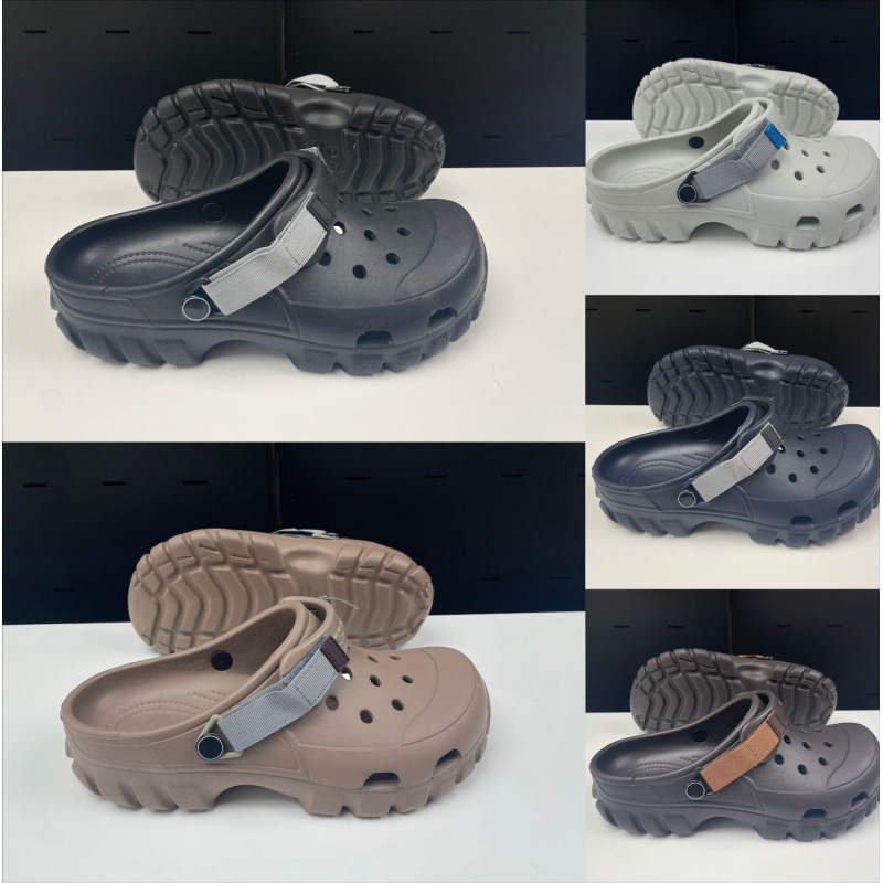 Cross Summer New Thick-Soled Clogs Euro Men's Casual Non-Slip Comfortable Outdoor Sandals | 202651