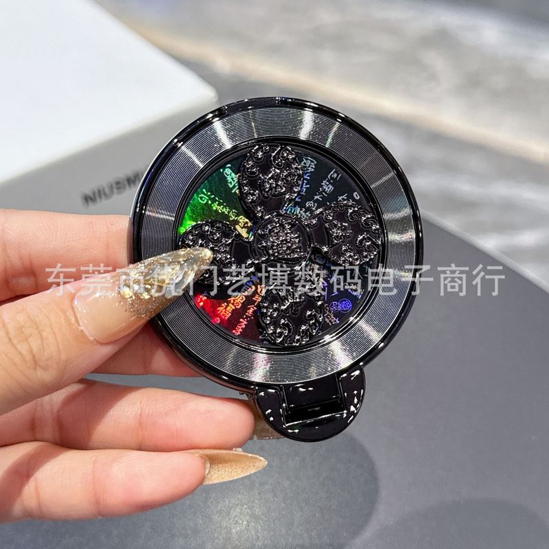 风生水起旋转解压背贴神器手机壳支架中间可360度旋转两用支架潮|undefined