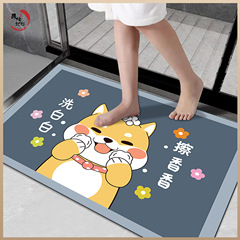 硅藻泥地墊 卡通風可愛浴室衛生間防滑墊地毯地墊 可批發