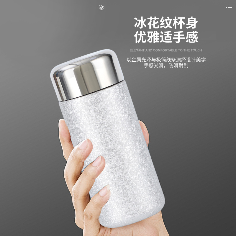 高品質チタンコーティンググラデーションポケットカップミニポータブルチタンカップ二層真空断熱ウォーターカップハイエンドギフトカップ|undefined