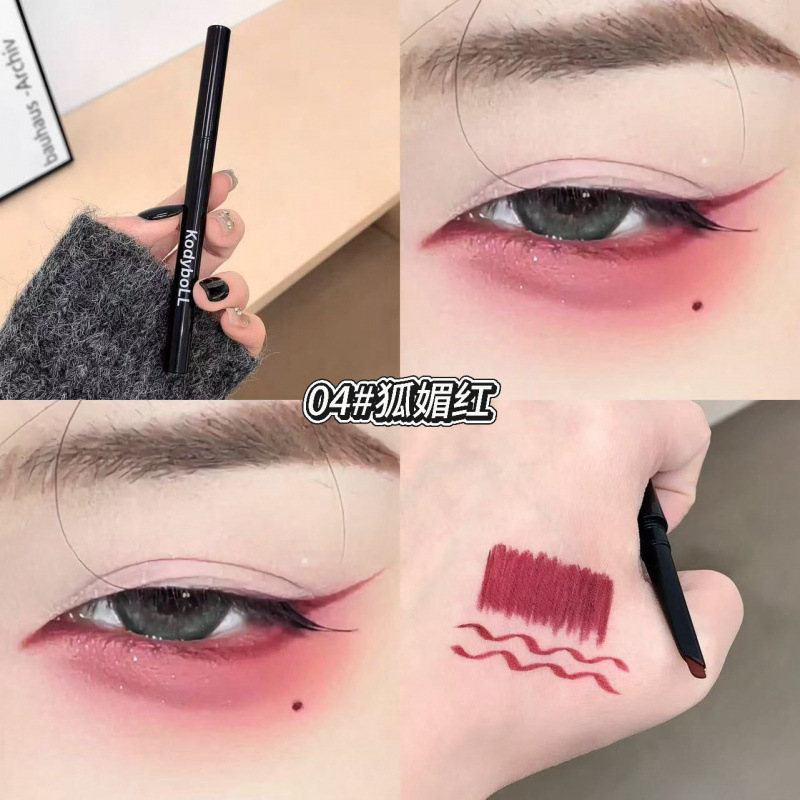 KodyboLL Smooth Eye Liner Gel Pen Long Lasting Color Natural Blade Pen Maquillaje de ojos exquisito impermeable y anti-transpiración