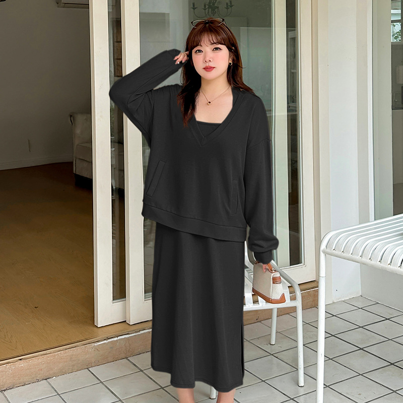  春  XL-4XL 大きいサイズ 2点セット