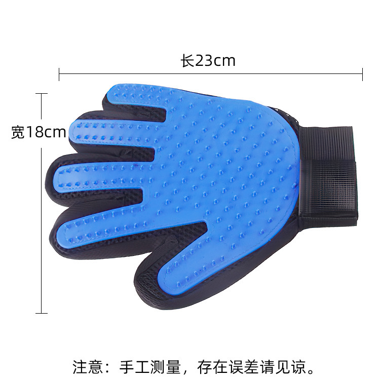 Guantes de baño para mascotas, guantes de gato, masaje, cepillo de baño para mascotas, suministros para mascotas, guantes de pelo para perros, transfronterizos