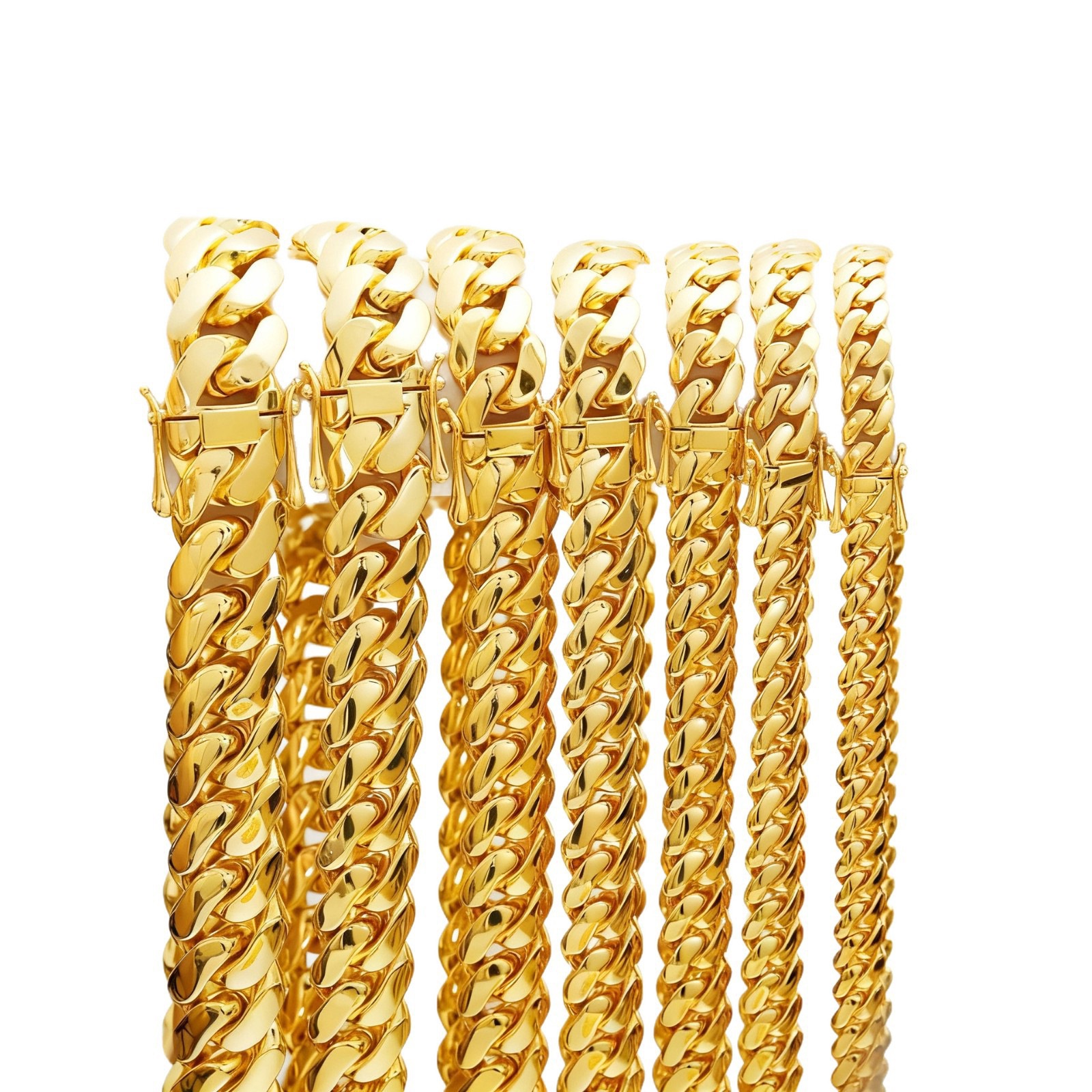 Boucle de ceinture pour homme en acier inoxydable poli, plaqué or, avec motif tête de dragon, finition lisse, 6-22 mm._voghion.com