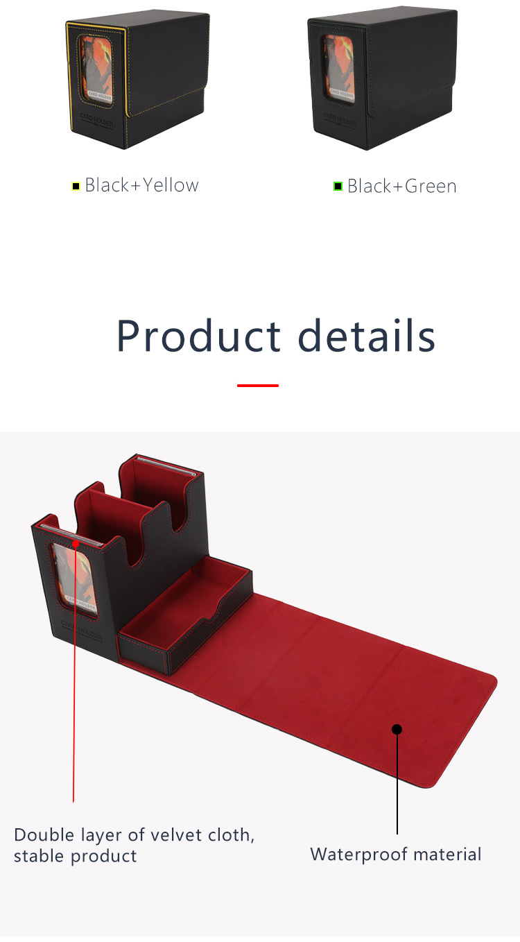 Export-quality High-end PU Leather 260+ Game Magic: The Gathering Multi-window Box, Card Storage Box_voghion.com