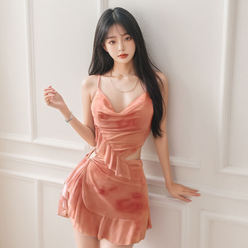 Nuevo bikini traje de baño dividido de tres piezas para mujer