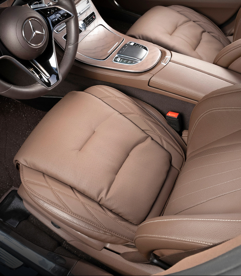 2025 Car Seat Cushion for the Driver's Seat, Universal for All Seasons, Nappa Leather Seat Cushion Suitable for Xiaomi, Bmw, Mercedes-Benz, Audi Seat Covers