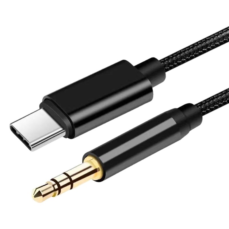 LeTV Xiaomi AUX adaptador de teléfono móvil de audio Tipo-c cable adaptador digital