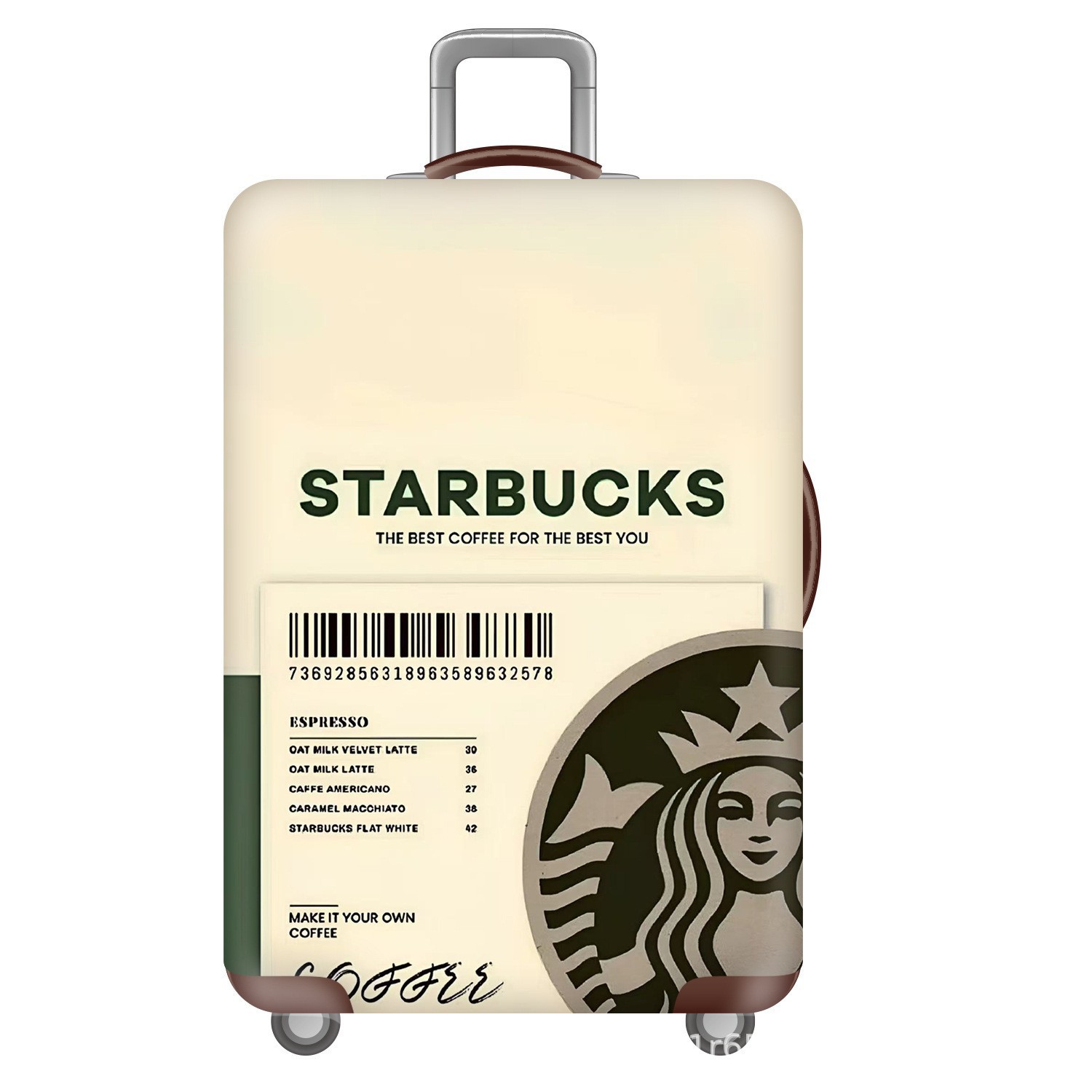 行李箱保护套3D印花拉杆箱套旅行防尘弹力罩袋