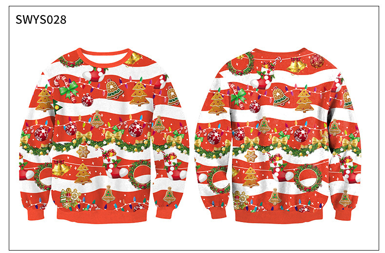 2023 New 3D Digital Print Pullover Sweater SWYS_voghion.com