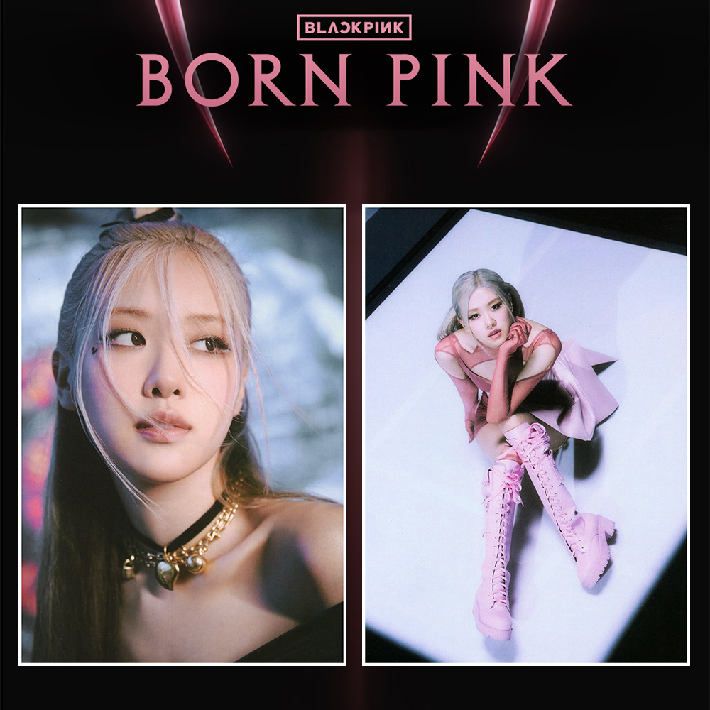 BP粉墨BORN PINK周边相框海报 PHOTO FRAME画报不干胶贴纸-阿里巴巴