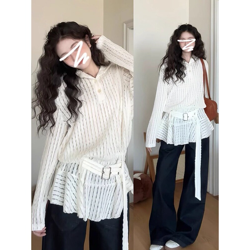 Unique and Elegant Beautiful Hollow-Out Niche Hooded Short Dress for Women, Spring 2026 New Sweatshirt Dress